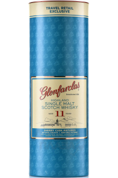 Glenfarclas 11 Years Old - виски Гленфарклас 11 лет 1 л в тубе