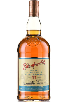 Glenfarclas 11 Years Old - виски Гленфарклас 11 лет 1 л в тубе
