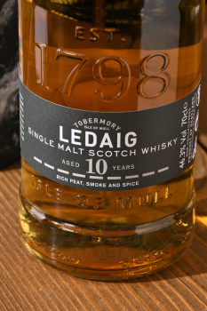 Ledaig 10 years old - виски Ледчиг 10 лет 0.7 л