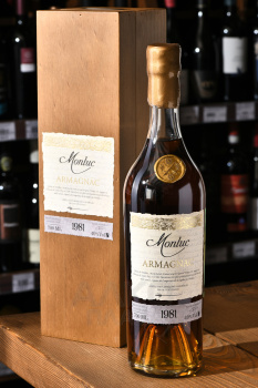 Monluc Armagnac 1981 - арманьяк Монлюк 1981 года 0.7 л