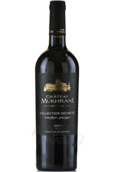 Chateau Mukhrani Collection Secret - вино Шато Мухрани коллексьон секрет 0.75 л красное сухое
