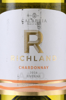 Richland Chardonnay - австралийское вино Ричланд Шардоне 0.75 л