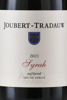 Joubert-Tradauw Syrah - вино Жубер-Традау Сира 0.75 л красное сухое