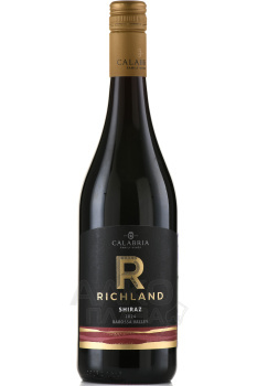 Calabria Richland Shiraz - вино Калабриа Ричланд Шираз 0.75 л красное сухое