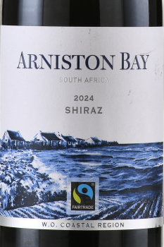 Arniston Bay Shiraz - вино Арнистон Бей Шираз 0.75 л красное сухое