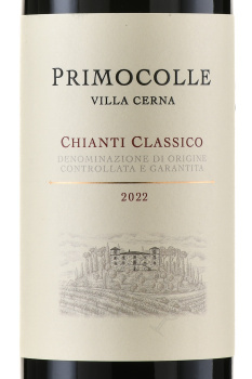 Cecchi Villa Cerna Primocolle Chianti Classico - вино Чекки Примоколле Вилла Черна Кьянти Классико 0.75 л красное сухое