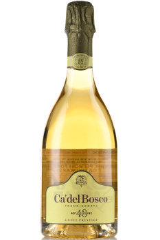 Ca’Del Bosco Franciacorta Cuvee Prestige - вино игристое Ка’Дель Франчакорта Кюве Престиж 0.75 л белое экстра брют в п/у