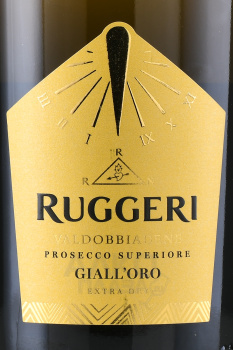 Ruggeri Prosecco Valdobbiadene Giall`Oro DOCG - вино игристое Руджери Просекко Вальдоббьядене Джаллоро 1.5 л