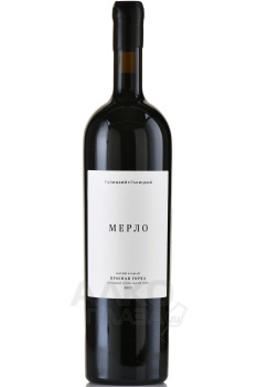 Вино Мерло Красная Горка Галицкий и Галицкий 1.5 л красное сухое