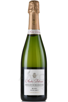 Andre Delorme Extra Brut Cremant de Bourgogne - вино игристое Андре Делорм Экстра Брют Креман де Бургонь 0.75 л белое экстра брют