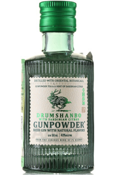 Drumshanbo Gunpowder Irish Sardinian Citrus Gin - джин Драмшанбо Ганпаудер Айриш Сардиниан Сайтрус Джин 0.05 л