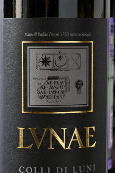 Colli Di Luni Lunae Vermentino Etichetta Nera DOC - вино Колли ди Луни Верментино Этикетта Нера ДОК 0.75 л белое сухое