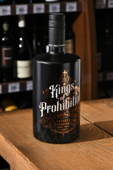 Kings of Prohibition Lucky Luciano Shiraz - вино Кингс оф Прохибишэн Лаки Лучано Шираз 0.75 л красное полусухое