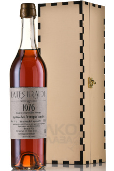 Laterrade Armagnac Bas-Amangnac Brut de Fut - арманьяк Латеррад Ба-Арманьяк Брют де Фют 1976 год 0.7 л