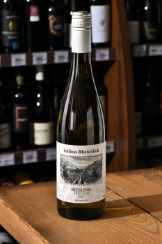 Schloss Rheinblick Riesling - вино Шлосс Райнблик Рислинг 0.75 л белое сухое