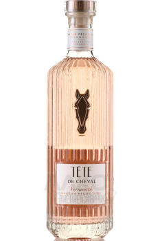 Tete de Cheval Vermouth Rose Peche d’Or - вермут Тет де Шеваль Савёр Пеш д’Ор Персик 0.75 л розовый сладкий