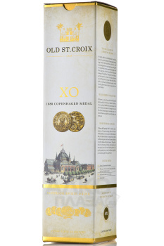 Old St. Croix (A.H. Riise) XO 1888 Copenhagen Gold Medal - ром Олд Санта Крус А.Х. Рииз ХО 1888 Копенгаген Голд Медал 0.7 л в п/у