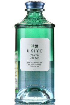 Ukiyo Tokyo Dry - джин Укиё Токио Драй 0.7 л
