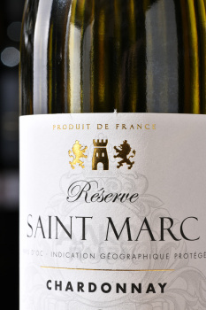 Foncalieu Reserve Saint Marc Chardonnay - вино Фонкалье Резерв Сан Марк Шардоне 0.75 л белое сухое