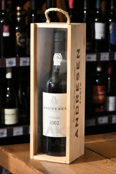 Andresen Vintage 2002 - портвейн Андресен Винтейдж 2002 год 0.75 л красный в д/у