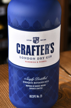 Gin Crafters London Dry Gin - джин Крафтерс Лондон Драй 0.7 л