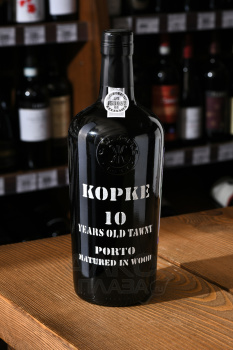Kopke Porto 10 years - портвейн Копке Порто 10-летний 0.75 л