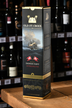 Old St. Croix (A.H. Riise) Royal Danish Navy Strength - ром Олд Санта Крус (А.Х. Риисе) Роял Дениш Нейви Стрентс 0.7 л в п/у