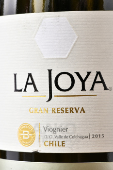 La Joya Gran Reserva Viognier - вино Ла Хойа Гран Резерва Вионье 0.75 л сухое белое