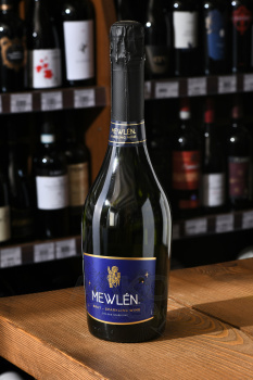 Mewlen Brut - вино игристое Мевлен 0.75 л белое брют