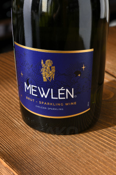 Mewlen Brut - вино игристое Мевлен 0.75 л белое брют