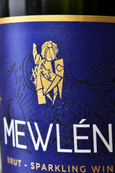 Mewlen Brut - вино игристое Мевлен 0.75 л белое брют