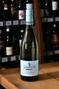 GreenLife Torrontes Mendoza Argentina - вино ГринЛайф Торронтес Мендоса Аргентина 0.75 л белое сухое