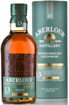 Aberlour 13 Years Old - виски Аберлауэр 13 лет 0.7 л в тубе