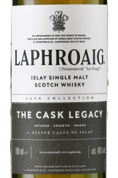 Laphroaig The Cask Legacy Edition - виски Лафройг Зе Каск Легаси 0.7 л в п/у