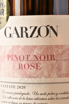 Garzon Estate Pinot Noir Rose - вино Гарзон Эстейт Пино Нуар Розе 0.75 л розовое сухое