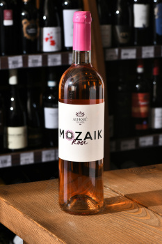 Aleksic Mozaik Rose - вино Алексич Мозаик Розе 0.75 л розовое сухое