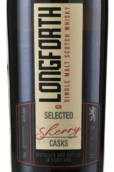 Longfort Sherry Cask - виски ЛонгФорт Шерри Каск 0.7 л в тубе