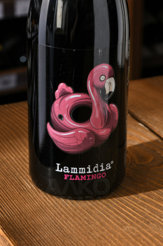 Lammidia Flamingo - вино Ламмидия Фламинго 0.75 л сухое розовое