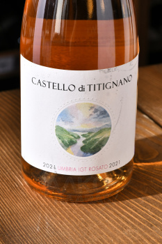 Castello di Titignano Rosato Umbria - вино Кастелло ди Титиньяно Розато Умбрия 0.75 л сухое розовое