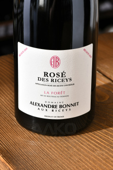 Alexandre Bonnet, La Foret Rose de Riceys - вино Розе Де Рисе Александр Бонне Ля Форэ 0.75 л розовое сухое