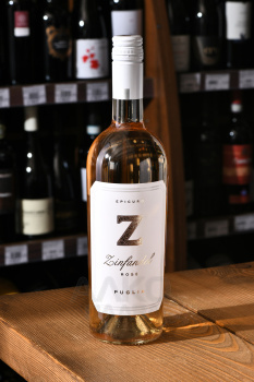 Epicuro Zinfandel Rose - вино Эпикуро Зинфандель Розе 0.75 л розовое полусухое