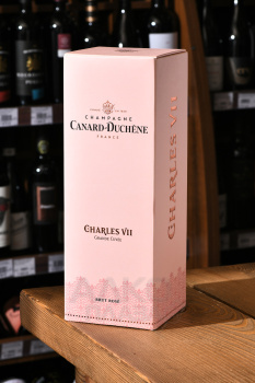 Champagne Canard-Duchene Charles VII Rose - шампанское Шампань Канар-Дюшен Шарль 7 Розе 0.75 л брют розовое в п/у