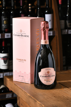 Champagne Canard-Duchene Charles VII Rose - шампанское Шампань Канар-Дюшен Шарль 7 Розе 0.75 л брют розовое в п/у