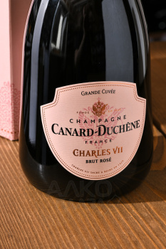 Champagne Canard-Duchene Charles VII Rose - шампанское Шампань Канар-Дюшен Шарль 7 Розе 0.75 л брют розовое в п/у