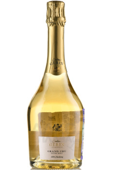 Comtesse Gerin Grand Cru Chardonnay - шампанское Комтесс Жерин Гран Крю Шардоне 0.75 л белое экстра брют в п/у