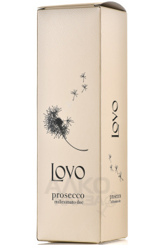 Lovo Prosecco Millesimato - вино игристое Просекко Миллезимато Лово 0.75 л белое брют в п/у