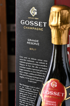 Gosset Brut Grande Reserve gift box - шампанское Госсе Брют Гранд Резерв 0.75 л в п/у