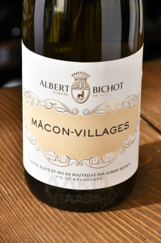 Albert Bichot Macon-Villages - вино Альбер Бишо Макон-Вилляж 0.75 л белое сухое