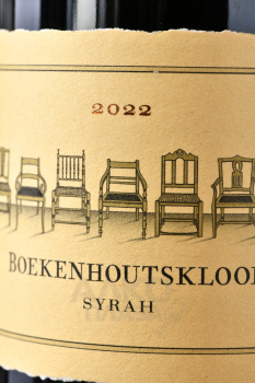 Boekenhoutskloof Syrah Franschhoek - вино Букенхоутсклуф Сира Франшхук 0.75 л красное сухое