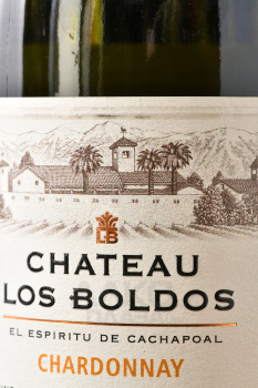 Chateau Los Boldos Grande Reserve Chardonnay - вино Шато Лос Болдос Гранд Резерв Шардоне 0.75 л белое сухое